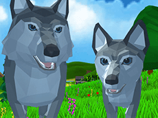 Wolf Simulator Wild Animals 3D